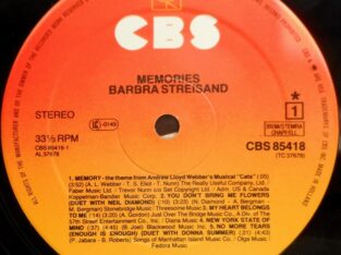 Виниловая пластинка Barbra Streisand – Memories