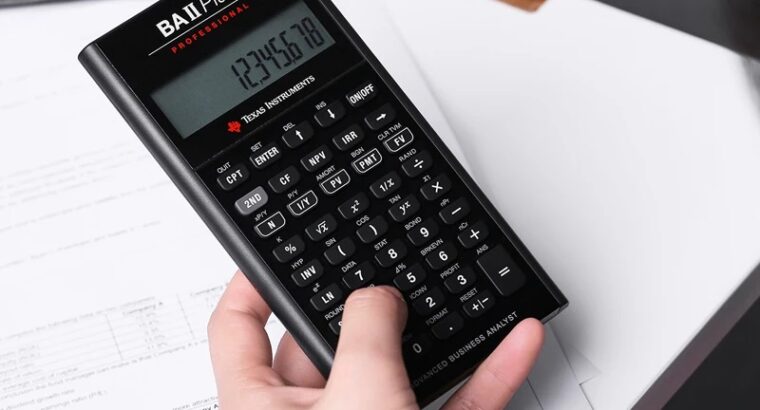 Финансовый калькулятор Texas Instruments BA II PLUS PROFESSIONAL