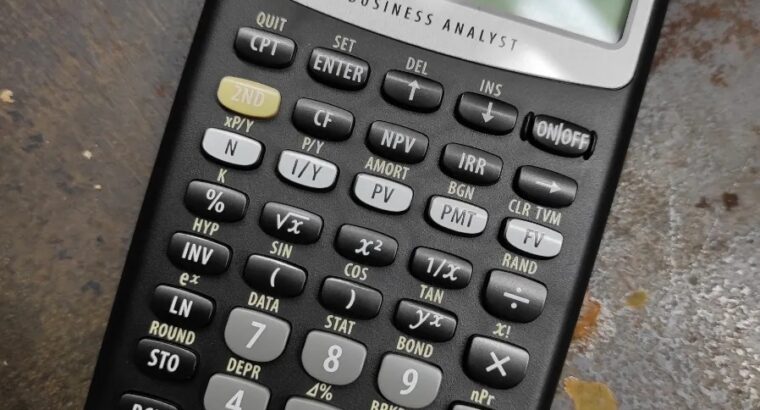 Финансовый калькулятор Texas Instruments BA II Plus Financial
